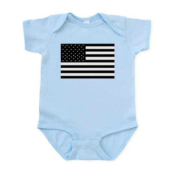 CafePress - Black Flags Infant Bodysuit - Baby Light Bodysuit, Size Newborn - 24 Months