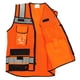 thumbnail image 5 of Chaleco de seguridad REXZUS Engineer de malla reflectante naranja XXL, 5 of 7