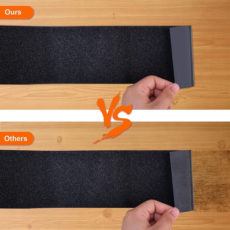 Wide Anti Slip Grip Tape For Stairs - Black 4" X 33' Roll, Waterproof, Made In USA