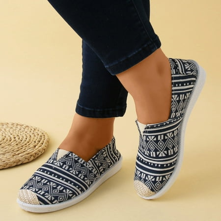

Sandals Slip On Flats For Women Slip On Shallow Mouth Simple Single Shoes Casual Shoes Work Shoes Canvas