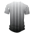 thumbnail image 3 of DDAPJ pyju Big and Tall T-shirts for Men Gradient Color Striped Button Front Short Sleeve Henley Shirt Lightweight Collarless Golf Shirts Summer Casual Workout Tee Clearance Sale Black 4XL, 3 of 4
