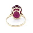 thumbnail image 5 of Galaxy Gold 18k Solid Yellow Gold Ring 7.5 ct Oval-Shaped Ruby-18K (10), 5 of 5