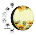 thumbnail image 4 of Kdxio Spare Tire Cover for RV Trailer, Waterproof Wheel Cover,Camper Spare Tire Cover Fit for Rv SUV Truck Travel Trailer 14 inch-Sunflowers On A Yellow Background, 4 of 8