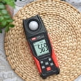 thumbnail image 2 of Digital Light Meter Illuminance Lux Meter with Record Function LCD Display 0~200,000 Measurement Range Flexible Sensor Light Tester for Photography Plants Indoor Outdoor, 2 of 8