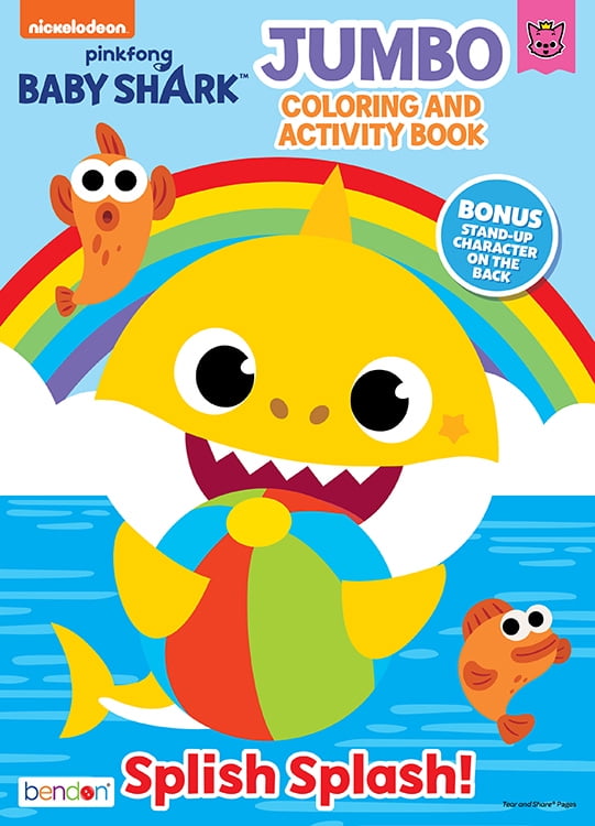 Bendon Publishing Baby Shark Jumbo Coloring Book - Walmart.com