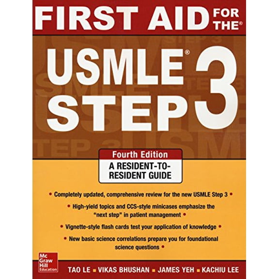 Pre-Owned First Aid for the USMLE Step 3 (Paperback) 0071825967 9780071825962