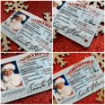 thumbnail image 1 of Tarjetas de licencia de conducir de Papá Noel Regalos de Navidad Tarjeta de felicitación Adornos de Navidad Wdftyju Para estrenar, 1 of 4