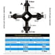 thumbnail image 3 of 4 en 1 combinación de portabrocas multifunción llave de taladro manual herramienta de mano portátil Ehuebsd Para estrenar, 3 of 9