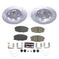 thumbnail image 3 of PowerStop Front Z23 Evolution Sport Carbon-Fiber Ceramic Brake Pad and Drilled & Slotted Rotor Kit Fits: HYUNDAI KIA Select Models K8279, 3 of 10