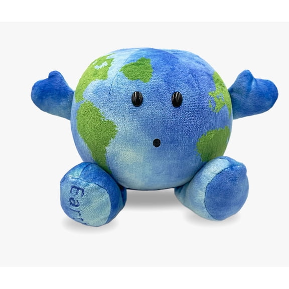 Celestial Buddies Earth Buddy Stuffed Planet Plush Solar System Toy - Educational Science & Space Learning, Soft & Cuddly, Ages 0 