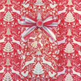 thumbnail image 3 of Jillson & Roberts Bulk Gift Wrap, Scandanavian Red, 1/2 Ream 417' x 30", 3 of 3