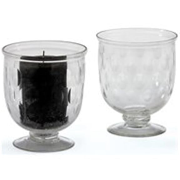 Deco Home Pair of Egg Hurricanes