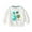 White, variant on Odeerbi Toddler Boys Girls Halloween Crewneck Sweatshirts Fall Winter Cotton Pullover Sweatshirt 2-10 Years Halloween Printed Long Sleeve Sweatshirt Top Toddler Clothes Green