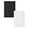 Black*1+White*1, variant on 2 Pack A5 Mini Hardcover Notebook,5.7" x 8.2" Small Pocket Journal Notebook College Ruled Notebook for Work Notes, Study, Meetings, To-Do Lists and Daily Writing 80 Sheets/160 Pages