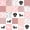 Pink White, variant on Manfei Cute Dachshund Dog Twin Sheets, Buffalo Plaid Bedding, Pink White, 3 Pieces, 1 Flat Sheet, 1 Fitted Sheet and 1 Pillowcase