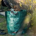 thumbnail image 4 of Bolsa de jardín profesional con tapa resellable, 120 L, bolsa de aluminio plegable e independiente con 4 asas resistentes, para residuos y hojas de jardín, 4 of 5