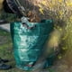 thumbnail image 4 of Bolsa para desechos de jardín resellable de 120 l, plegable, independiente, con diseño de aluminio de 4 asas para una recolección eficiente de hojas, 4 of 5