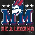 thumbnail image 3 of Disney - Minnie Mouse - Be A Legend - Juniors Cropped Pullover Hoodie, 3 of 5