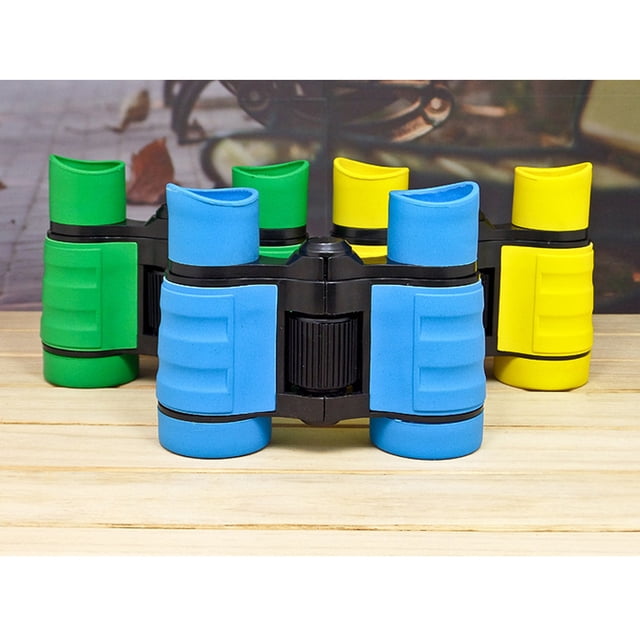 FUTUREORYY Simulated Binoculars For Adjustable Yellow For Bird Watching Outdoor Play And And Ages