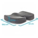 thumbnail image 5 of Cojín de Asiento de Memory Foam - Cojín Ortopédico - Cojín para Silla de Oficina, Coche, Avión, 5 of 6