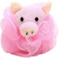 thumbnail image 4 of Éponge de Bain en Forme d'Animal Boule de Bain Pouf en Maille Exfoliant pour Femmes Enfants, 5 Pcs, 4 of 5
