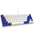thumbnail image 1 of GEODMAER 65% Gaming Keyboard, Wired Backlit Mini Keyboard, Ultra-Compact Anti-Ghosting No-Conflict 68 Keys Membrane Gaming Wired Keyboard for PC Laptop Windows Gamer, 1 of 8