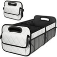 thumbnail image 1 of Organizador de maletero 6 bolsillos 50 L poliéster impermeable para SUV minivan camioneta, 1 of 7
