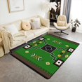 thumbnail image 1 of Erosebridal Green Aztec Area Rugs For Living Room 3x5,Hippie Boho Bedroom Decor, 1 of 5