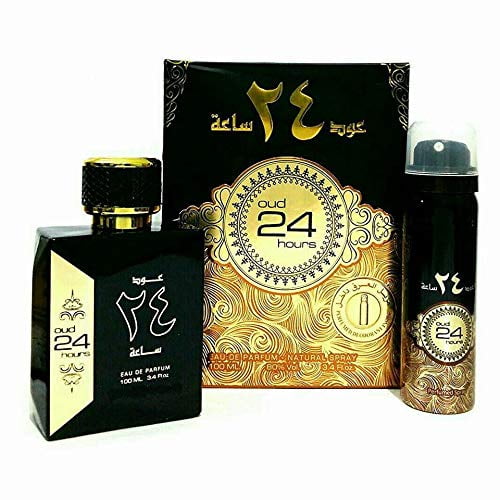 Perfume Ard al Zaafaran Oud 24 horas, 100 ml (100 ml x 3)