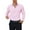 Pink, variant on longantii Mens Dress Shirts Classic Solid Wrinkle-Free Muscle Long Sleeve Button Down Blouse Formal Office Top Fitted Comfortable Design Perfect for Work Business Meetings & Casual Outings Pink XL