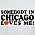 thumbnail image 3 of CafePress - Somebody In Chicago Loves Me Light T Shirt - Men's Classic Graphic T-Shirt, 3 of 4