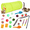 Green, variant on OEIKPFN 31Pcs Cat Toys Kitten Toys, Interactive Kitty Toys with Collapsible Cat Tunnels Tent, Cat Wand Catnip Feather Teaser