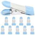 thumbnail image 1 of GAXIRE 10 pinzas para la ropa versátiles, pinzas para bolsas de refrigerio y paquetes de alimentos., 1 of 6