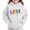 White, variant on Piuwrlz Hood Sweatshirts Childrens Girls Boys Winter Printed Hoodies Long Sleeved Hoodie Pullover Gray Size 4 Years