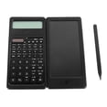 thumbnail image 1 of Calculadora científica plegable multifuncional con batería solar, bloc de notas y bolígrafo, 1 of 15