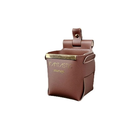 

kiskick Nordic Style Punch-Free Storage Box: Elegant Wall-Mounted Sundries Storage Bag with Space-Saving Design Adds a Touch of Style to Your Home