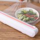 thumbnail image 3 of with Slide Cutter, Food Wrap Cutter, Reusable Cling Film Cutter Dispenser Double Elastic Buckle Adjustable Length, 3 of 4