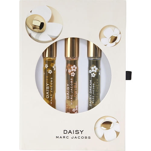 marc jacobs 3 pc daisy rollerball gift set