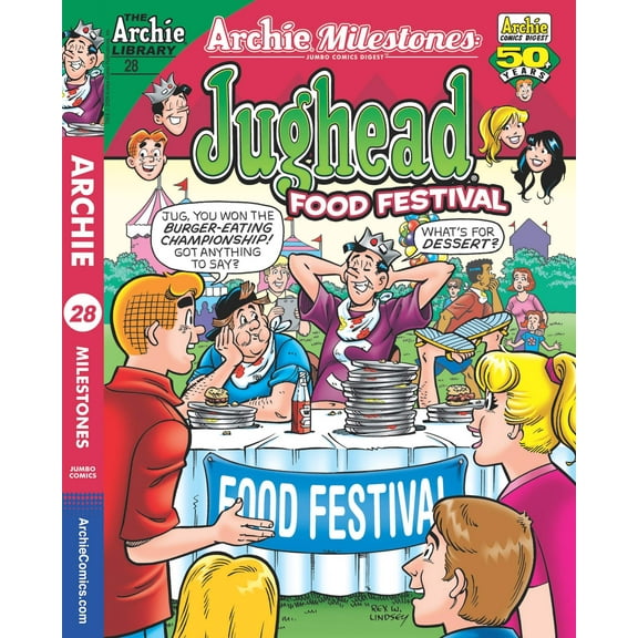 Archie - Jughead 25.03.07: World Of Archie Jumbo Comics, The Archie Library #28, Food Festival, Dig Into This Buffet Of Stories!