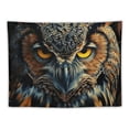 thumbnail image 5 of Orinice Owl Feathers Tapestry Wall Hanging Unique Style Graphic Tapestries Home Wall Decor Art for Living Room Bedroom Apartment Farmhouse Dorm 40x30inch, 5 of 6