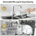 thumbnail image 4 of Secura Detachable Milk Frother and Steamer, 17oz Electric Milk Warmer 4-in-1 Hot/Cold Foam Maker for Latte, Cappuccinos, Macchiato, Hot Chocolate, 4 of 8