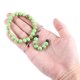 thumbnail image 5 of Kit de piedras de cristales naturales de imitación verde, para practicantes de yoga, coleccionistas, collares, pulseras con cuentas, 5 of 6