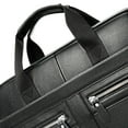 thumbnail image 6 of 15 Laptop Bag Office Leather Briefcase Shoulder Mens Business Bag Black, 6 of 6