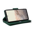 thumbnail image 4 of Feishell for Google Pixel 6 Pro Wallet Case with Wrist Strap,Premium PU Leather Zipper Pocket Magnetic Buckle Folio Flip ID Credit Card Slots Shockproof Kickstand Phone Case for Women Men,Green, 4 of 15