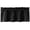 C001- Black, variant on Blue Black Curtain, Bathroom Window Curtain, 45X17 In, Glare Reduction, Guest Bathroom, Solid Hue, 1 Pc, Small Window Curtain, Window