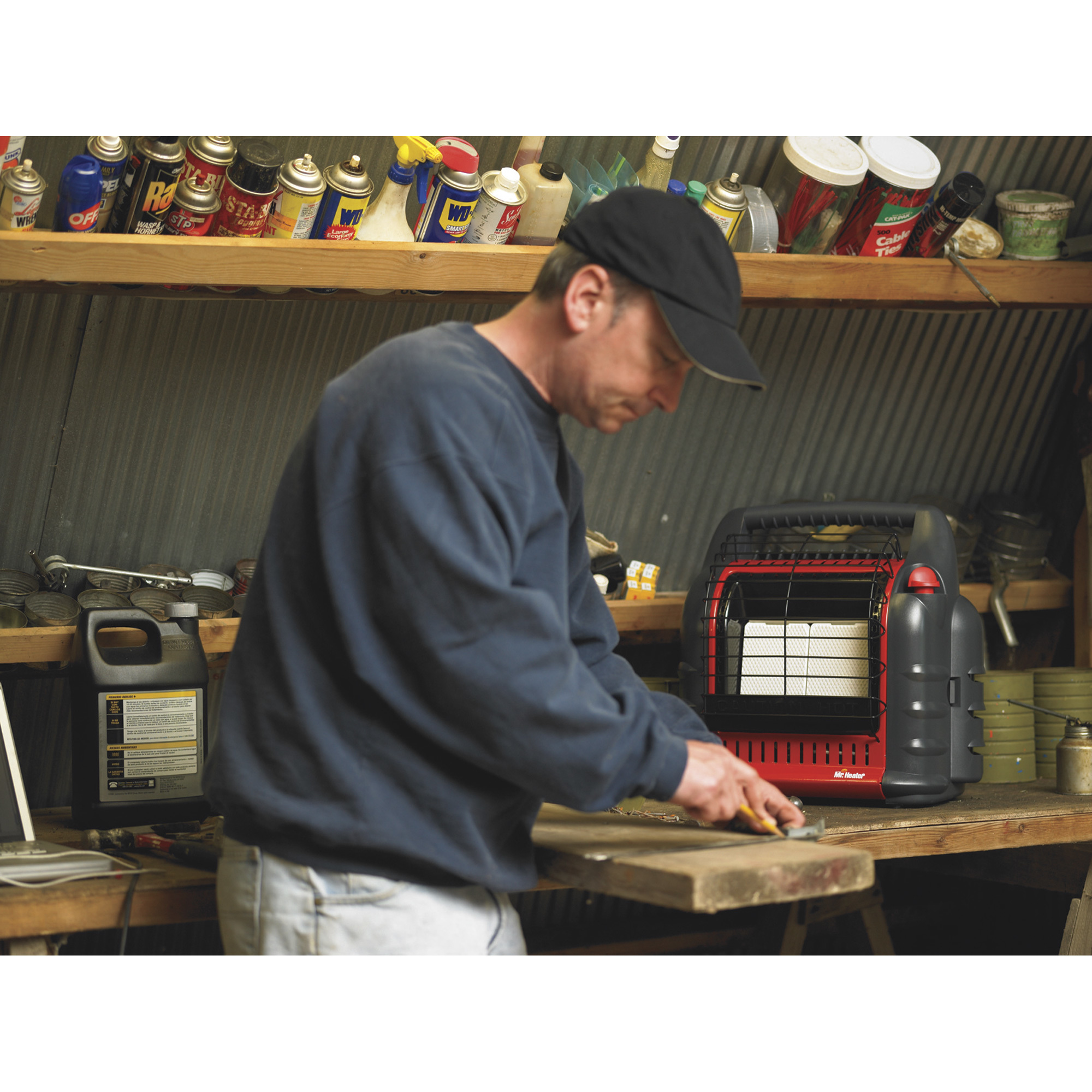 Mr. Heater Big Buddy Portable 4,000, 9,000, or 18,000 BTU Propane Heater  MH18B - Walmart.com