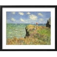 thumbnail image 2 of Art.com Cliff Walk at Pourville, 1882 Giclee Print by Claude Monet, Black Frame Wall Art, 21" x 17", 2 of 5