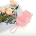 thumbnail image 6 of Unique Bargains Cartoon Owl Bath Brush 1 Pc  Pink, 6 of 6
