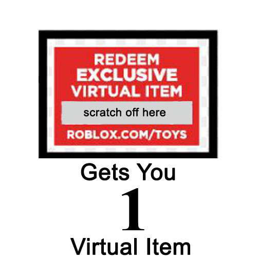 Roblox Redeem 1 Virtual Item Online Code Walmart Com Walmart Com