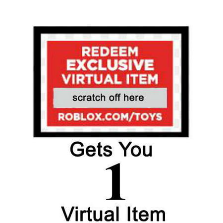 Roblox Redeem 1 Virtual Item Online Code - redeem for roblox
